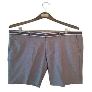 ORIGINAL PENGUIN LIGHT BLUE 36 SLIM STRETCH‎ CHINO SHORTS MEN'S